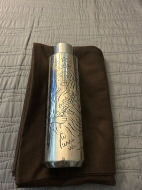 Starbucks Silver Stainless Steel Travel Bottle